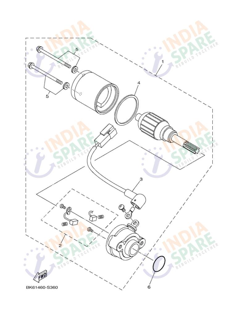 STARTING MOTOR